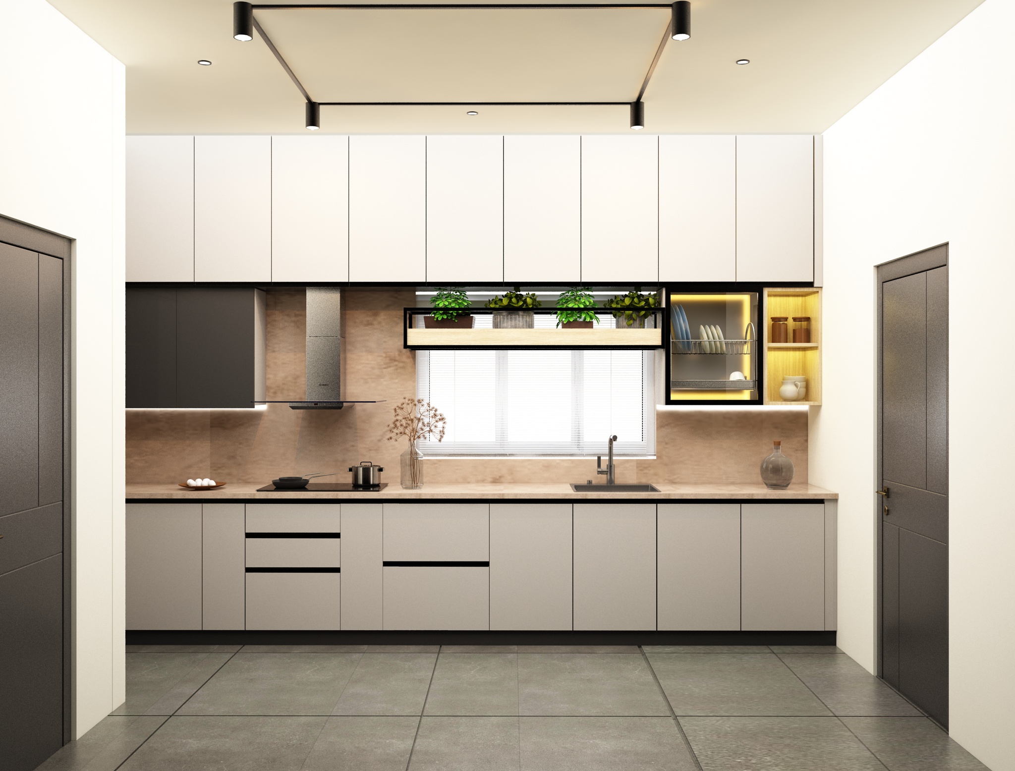 Contemporary Kitchen Layout